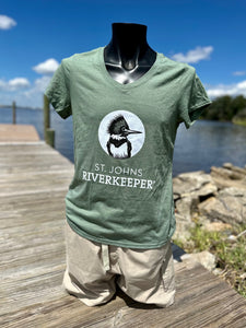 NEW! Women's Eco T-Shirt - Fern Green ($20 Suggested Donation)