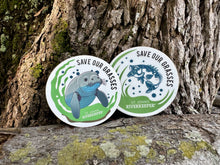 Load image into Gallery viewer, NEW! Save Our Grasses Stickers ($3 Suggested Donation)
