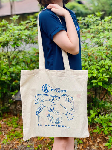 St. Johns River Animals Tote Bag ($6 Suggested Donation)